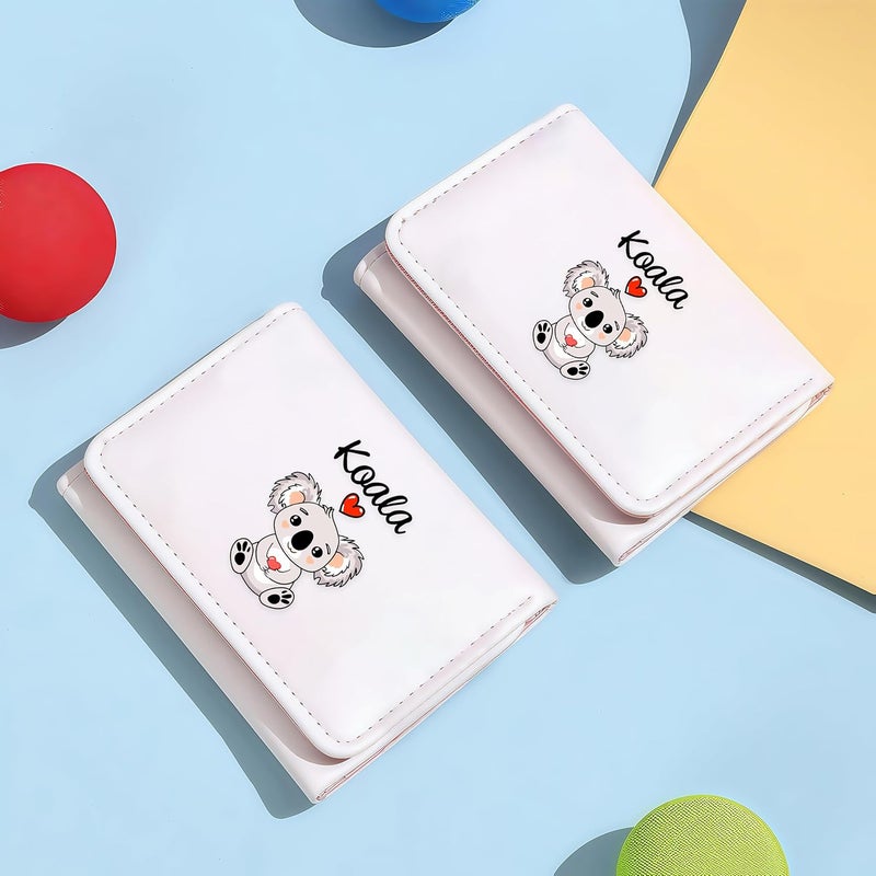 BJDAMAI Koala Wallet For Teens Kids Girls Age 6,7,8,9,10,11,12, Small Slim Thin Mini Compact Women Wallet, Animal Lovers Gifts Stuff, Cash Card Coin Pocket Window For Female! - Image 5